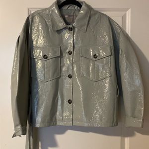 ASOS Balloon Sleeve Button Up Jacket